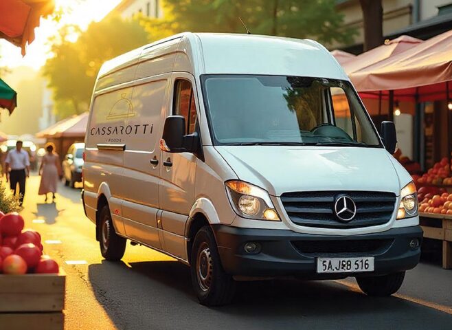 Transporte de refeições coletivas